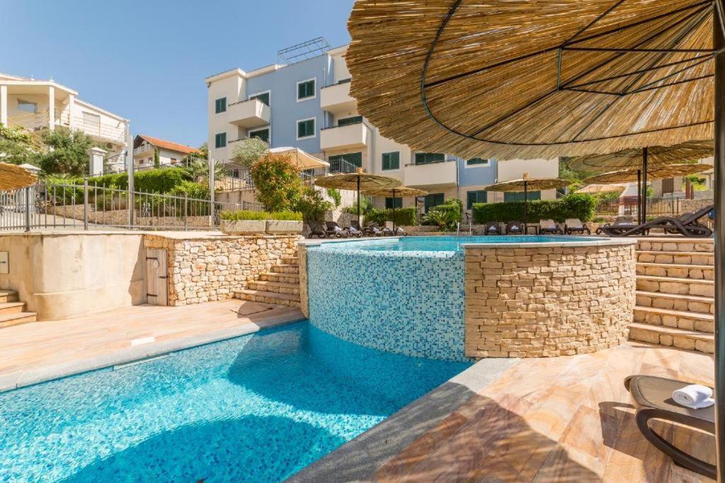 Trogir, Villa Salena, Residenz Ciovo Pearl, Slatine, Island Ciovo, Split エクステリア 写真